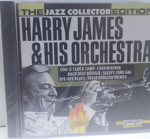 Harry James E His Orchestra _ The Jazz Colector Cd 1991 Novo