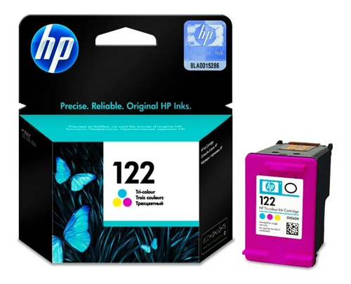 Imagen 2 de 5 de Cartucho Hp 122xl Negro + 122 Tricolor Originales En Combo