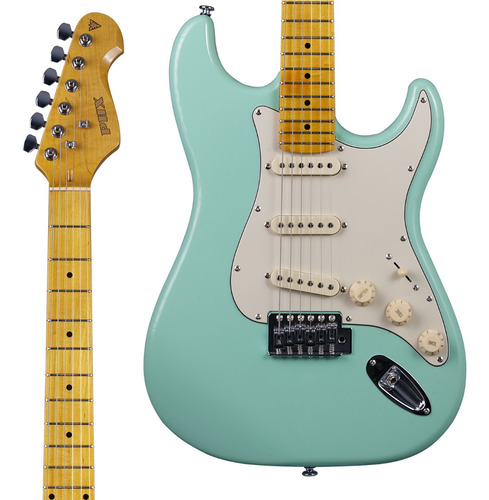 Guitarra Stratocaster Vintage Phx St-2 Sg Surf Green