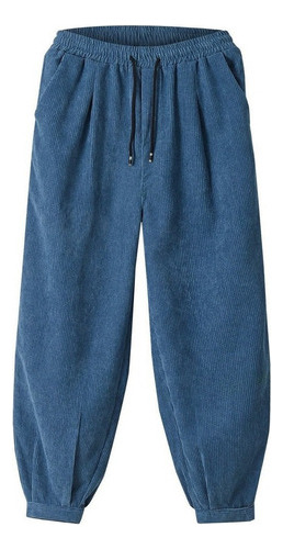 Pantalones Casuales For Hombres Y Mujeres Lazhu, Pana