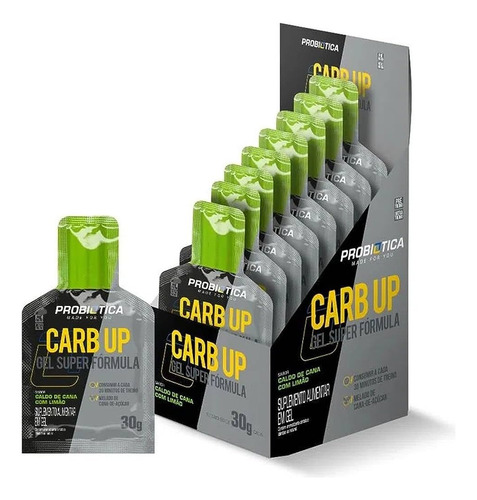 Carb Up Gel Super Formula Probiotica (10 X 30g) Original