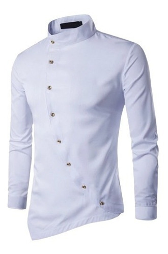 Camisas Hombre Manga Larga Exclusiva + Reloj Elegante