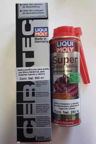 Kit Ceratec Liqui Moly Y Engine Flush Plus Limpiador Motor