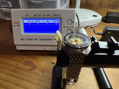 Reloj Maranez Samui Army Titanium 300m Auto No Doxa (Usado)