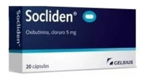 Socliden® 5mg X 20 Cápsulas (oxibutinina)