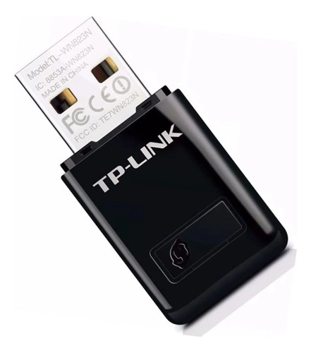Mini Adaptador Wifi 300mbps Usb 2.0 (2dbi) Windows 2.4ghz Pc