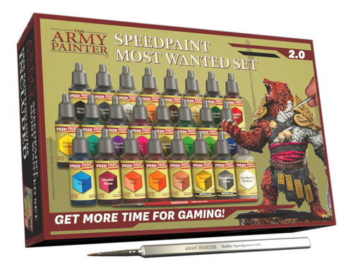 The Army Painter Speedpaint Most Wanted Set 2.0+, 24x18ml Sp