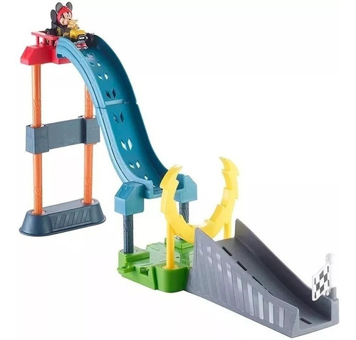 Mickey Mouse Salto Acrobatico Incluye Auto Fisher Price