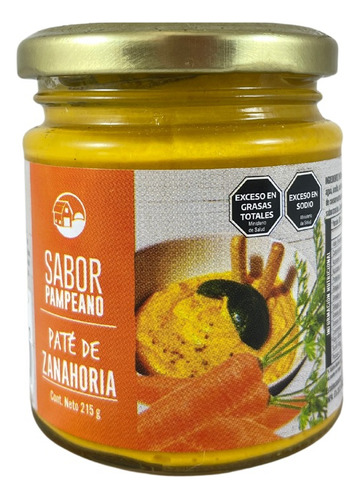 Hummus De Zanahoria Regional Sabor Pampeano X 215grs