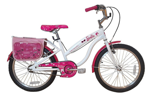 Bicicleta Barbie Niña Rodado 20 Color Rosa