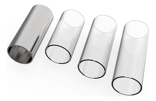 B Conjunto De Slides Para Guitarra Inclui 3 Lâminas De