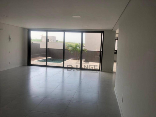 Casa Com 4 Dormitórios À Venda, 313 M² Por R$ 2.080.000,00 - Loteamento Parque Dos Alecrins - Campinas/sp - Ca14814