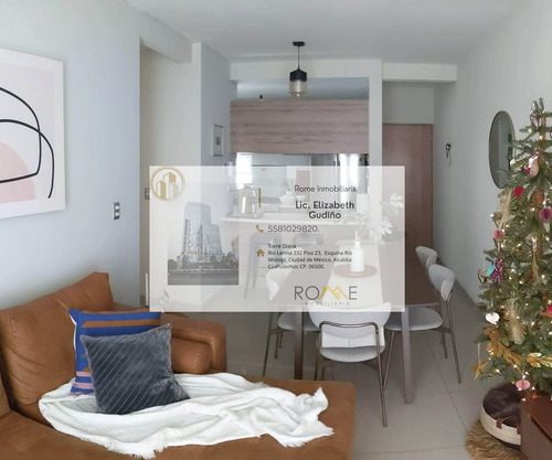 Venta De Amplio Departamento En Narvarte Poniente, Benito Juárez, Cdmx, Eg.