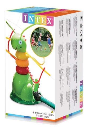 Imagen 3 de 6 de Juego De Piscina Intex Pulverizador Oruga Amistosa 56599 Cuo