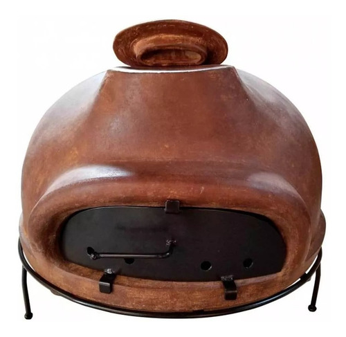 Imagen 1 de 4 de Horno De Barro Portátil Para Pizzas De 68 Cm De Diámetro