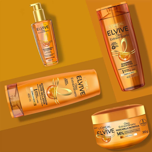 Kit Elvive Óleo Extraordinario Rutina Completa 1