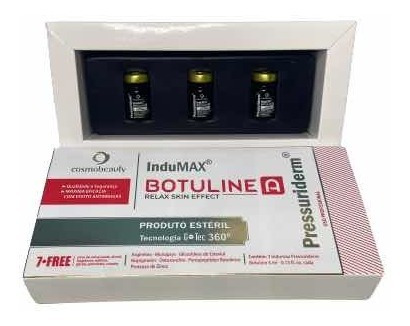 Botuline A Indumax Pressuriderm 3 Ampolas De 4ml Cosmobeauty