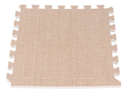 Alfombrilla De Espuma Puzzle, De Algodón Y Lino, Entrelazada