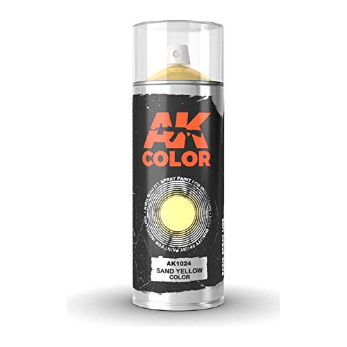 Spray De Color Amarillo Arena Ak-interactive (150ml)