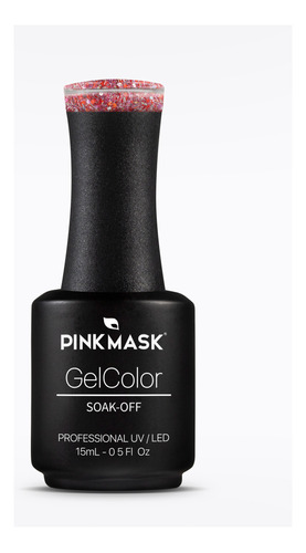 Pink Mask Gel Color Uvled Coleccion Valentine´s Day