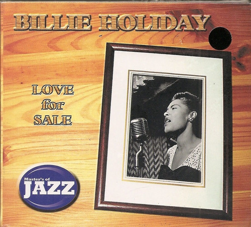 Cd Billie Holiday - Love For Sale (série Master's Of Jazz)