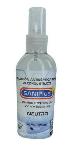 Sanitizante Base Alcohol Aromas 60 Ml (pack 40 Pzs)