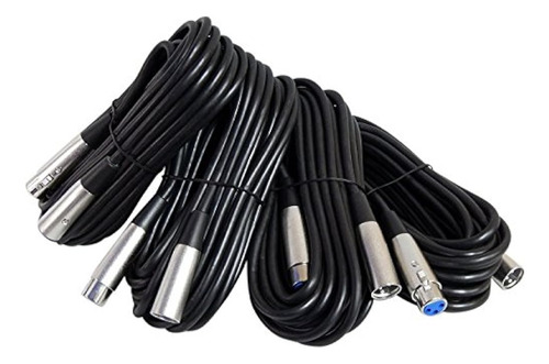 Su Tienda Cable Xlrmic Cable Kit Dos Cables Parche 50 Pies D