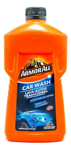 Lava Auto Tradicional Car Wash Armorall Limpa Carros 500ml