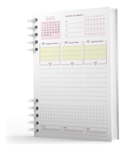 Agenda 2024 Nisti Print Nisti Print Planner 2024 - Hi Hello cor rose
