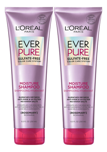 L'oréal Paris Everpure - Shampoo Hidratante Sin Sulfato