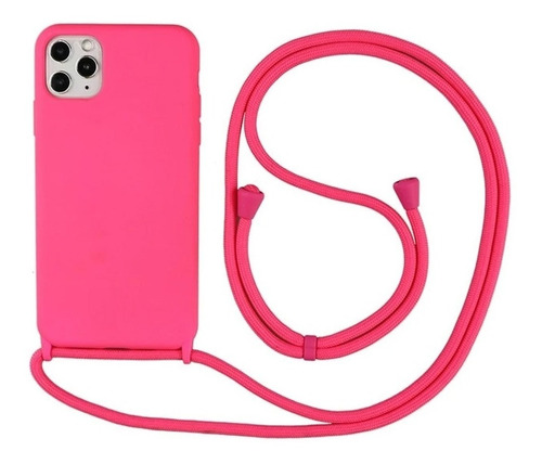 Fundas Silicone Correa Para iPhone 11 Pro 12 Pro Mini Max