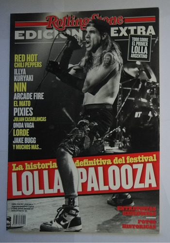 Revista Rolling Stone - Edición Extra Festival Lollapalooza