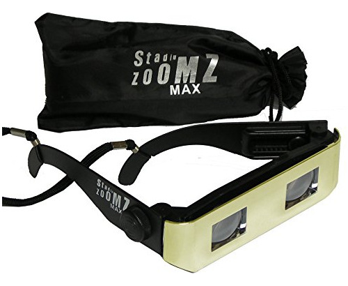 Stadiumzoomz Max - Prismáticos 4x - Dorados. Lentes De