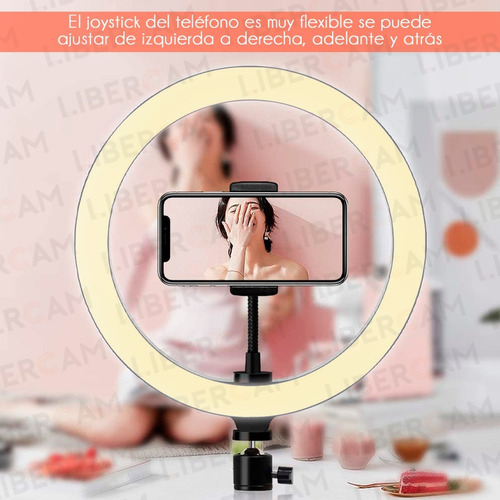 Aro Anillo Selfie Luz Led Trípode 1.88m Ring Light Celular