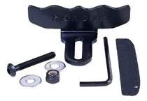 Comprar Footstop Hondar Metal Preto Longboard Skate Foot Toe Stop