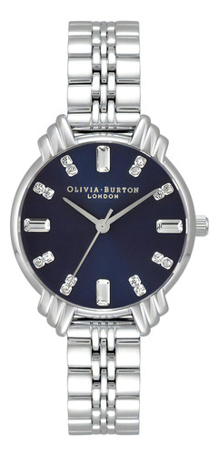 Reloj Olivia Burton Mujer Acero Inoxidable Ob16dc01 Art Deco