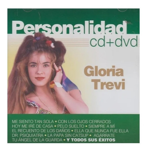 Gloria Trevi - Personalidad - Disco Cd + Dvd (20 Canciones)