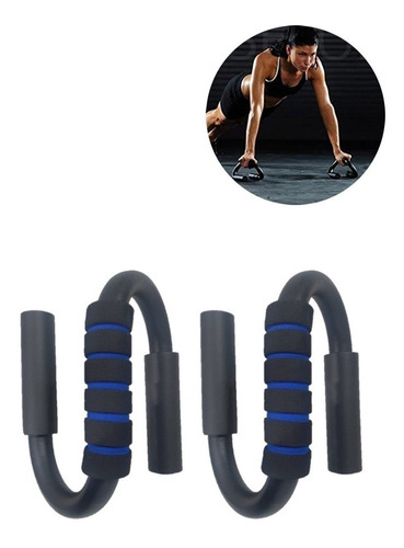 Barra S Push Up Multifunción Antideslizante Flexiones Pecho