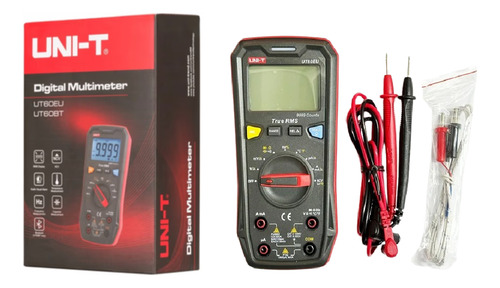 Tester Multímetro Digital Uni-t® Ut60eu® 1000v 10a Ca / Cc