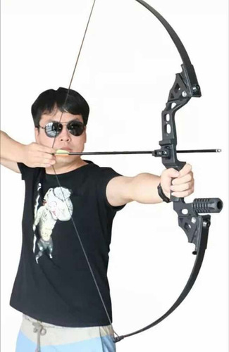 Arco Flecha Kit De Pesca Completo