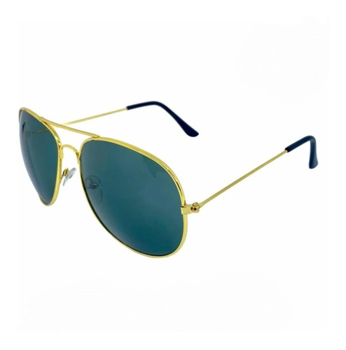 A Lentes De Sol Aviator Golden Green Pl Eternity Opt Upgrade