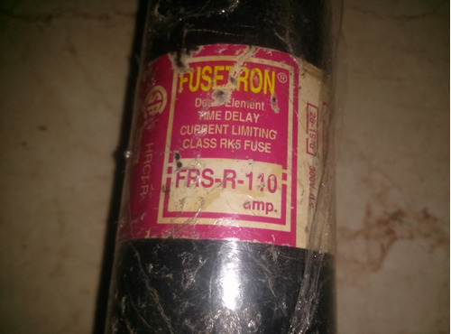 Fusible Trs-110a 600v Fusetron