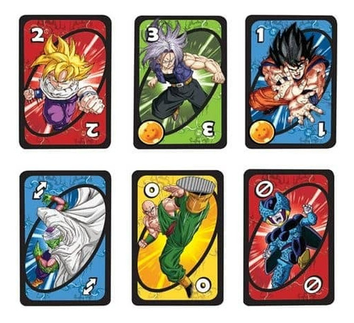 Juego De Cartas Uno Dragon Ball Z