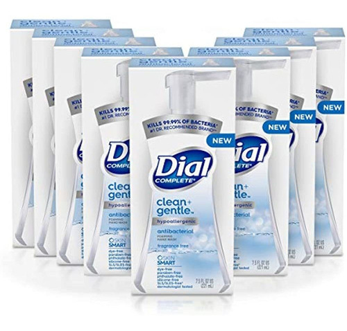 Dial Complete Clean + Gentle Antibacterial Foaming Hand Wash