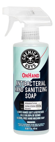 Chemical Guys Jabon Sanitizante Antibacterial Para Manos