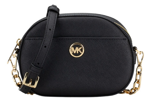 Bolsa Michael Kors Jet Set Glam Saffiano Small Front Pocket 