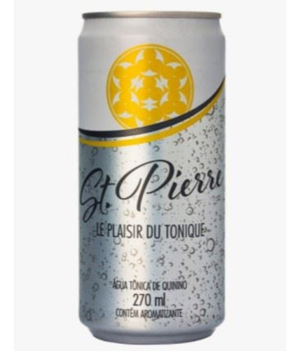 Imagem 3 de 5 de 24x Água Tônica St Pierre Tradicional 270ml