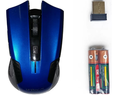 Mouse Usb Inalambrico Ergonómico Tipo Gamer 6 Botones Zurdos