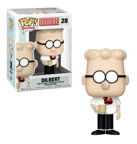 Dilbert 28 Funko Pop Comics Scott Adams Nuevo Original