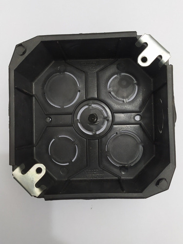 Cajetin 4x4 Octagonal De Electricidad Metal X 3 Und